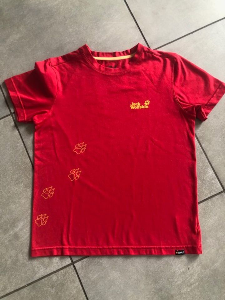 T-Shirt Jack Wolfskin, rot, Gr. 164 in Bonn