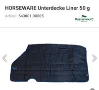 Suche Horseware Liner Unterdecke 50 g 145cm Nordrhein-Westfalen - Freudenberg Vorschau