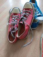 Rote Chucks UK 7.5 | CONVERSE | ALL STAR #LOW Nordrhein-Westfalen - Haan Vorschau