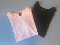 T-Shirt und Top rosè und schwarz Gr. S Bayern - Olching Vorschau