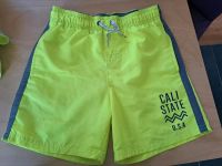 Badehose Badeshorts neongelb Gr. 134/140 Hessen - Rüsselsheim Vorschau