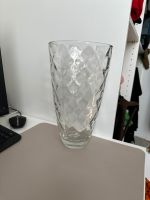 Blumen Vase groß schwer facettiert hoch Rauten Caro 30cm Düsseldorf - Pempelfort Vorschau