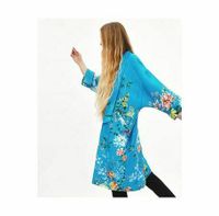 Zara Kimono GR M Neu Vogelprint Crepe Seiden Optik Innenstadt - Köln Altstadt Vorschau