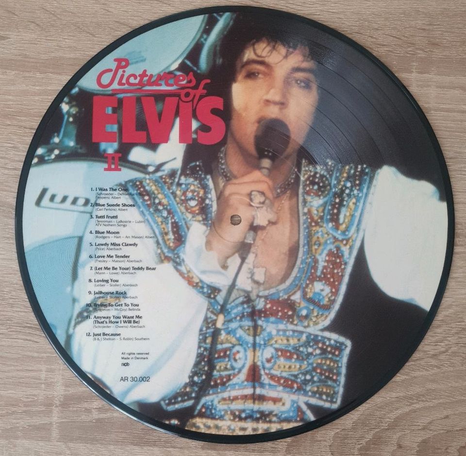 Elvis Presley Picture Disc LP in Sessenhausen