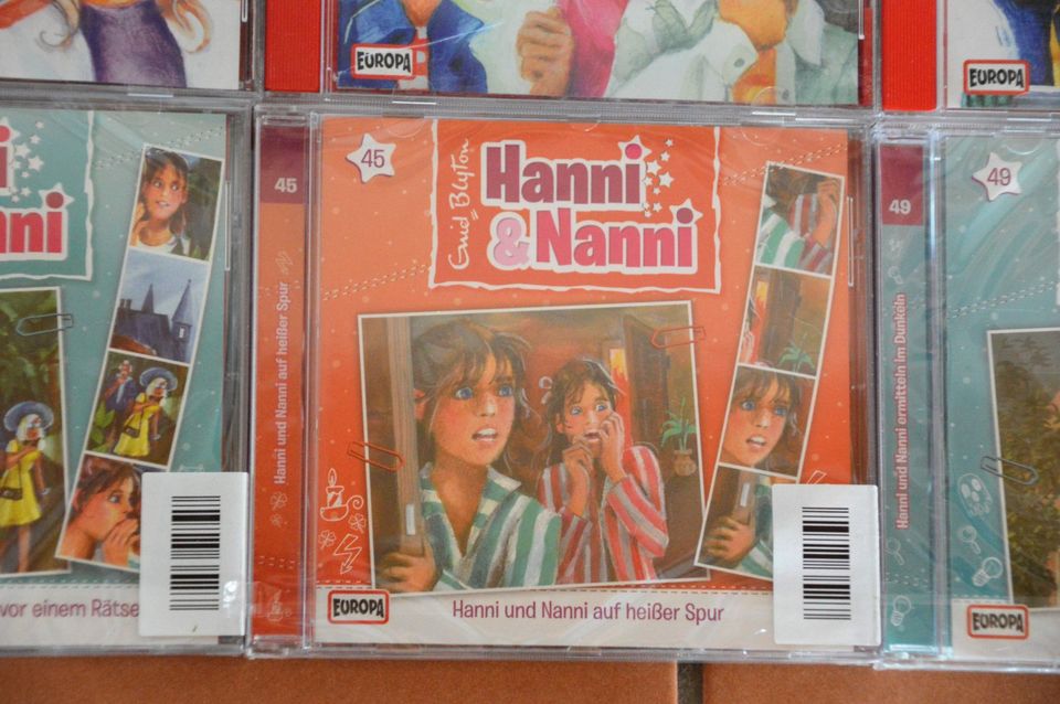 Hanni &Nanni Hörbuch CD 14 15 17 19 20 27 31 33 38 36 44 45 49 in Heppenheim (Bergstraße)