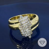 M*173710 Wert 2.670,- Brillant 0,76 Ct Ring 585 / 14 KT Gold xxyy Essen - Karnap Vorschau