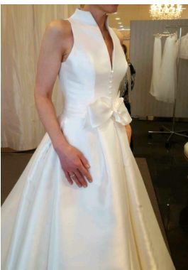 Brautkleid Hochzeitskleid   Ivory  Gr   38     M     Mako  Seide in Bad Homburg