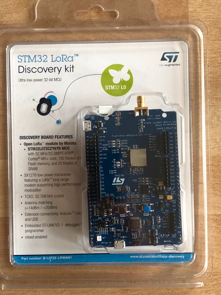 LoRa B-L072Z-LRWAN1 Discovery Set STM32L072CZ Arm Cortex M0 in Wedemark