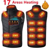 17 Areas Heated Vest  Weste Jacket Heated Winter Womens Electric Stuttgart - Stammheim Vorschau