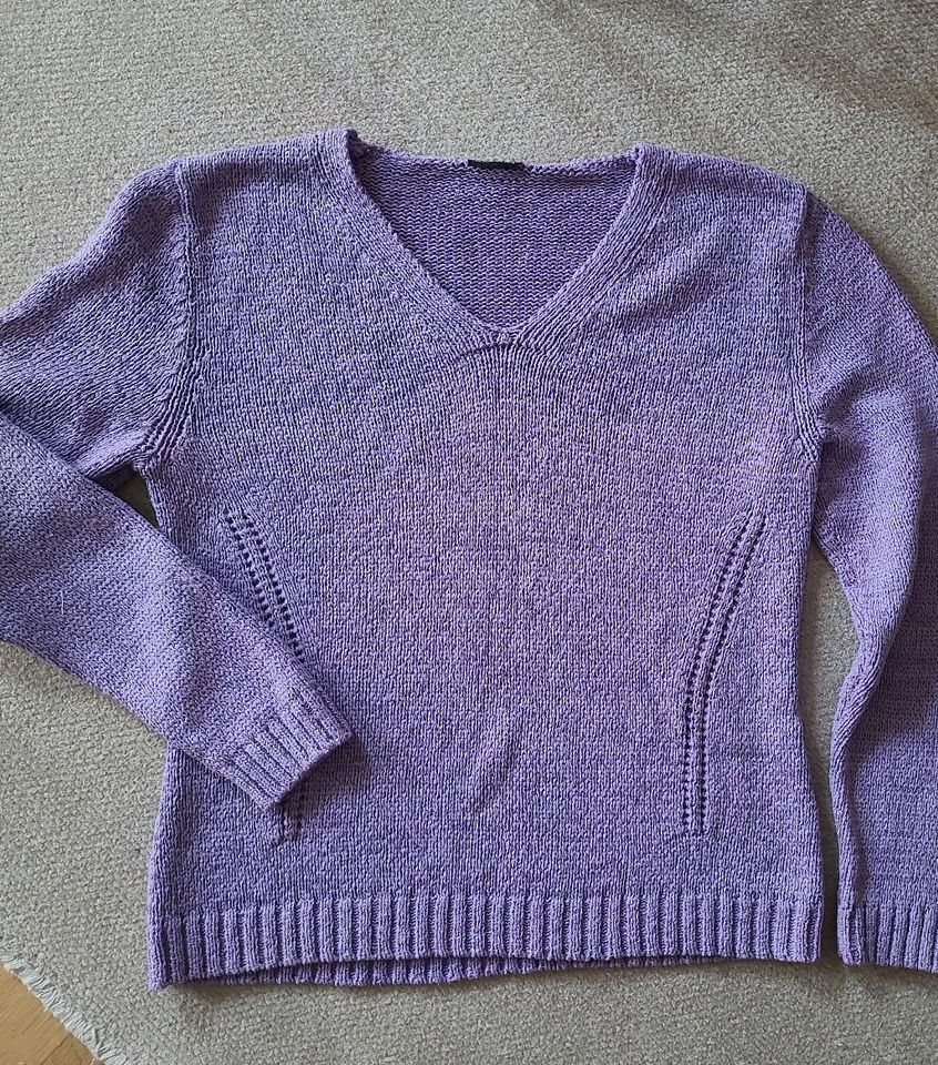 Pullover Pulli Gerry Weber Lila Strick Strickpulli in Mainz