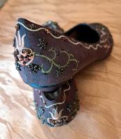 NEU, Gr.38, außergewöhnliche Pumps,Perlen+Pailletten Sachsen - Taucha Vorschau