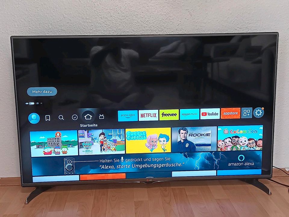 LG 55 Zoll 3D Smart Tv mit amazon fire Tv stick modellnummer 55LB in Berlin