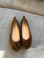 Damen Wildleder Optik Ballerina braun 39 edel Business neu München - Schwabing-West Vorschau