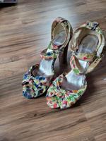 H&m high heels blumen schuhe schnüren blumen the garden collectio Nordrhein-Westfalen - Velbert Vorschau