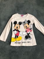 Shirt mit Mickey & Minnie Maus / Größe 116 / Kleinkinder Baden-Württemberg - Neufra Hohenzollern Vorschau