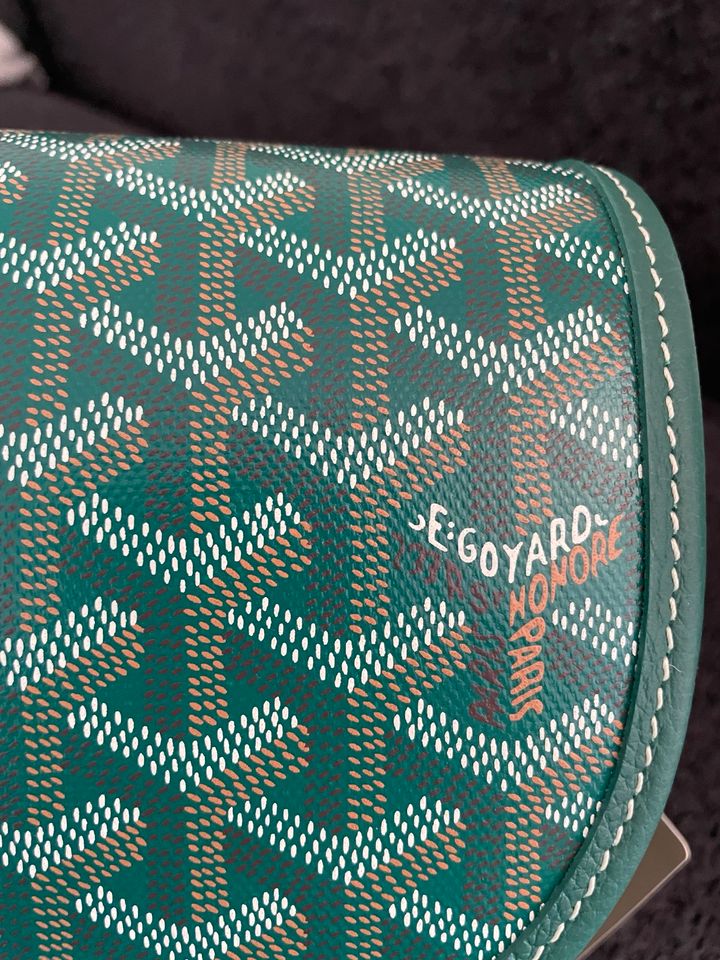 Goyard Belvedere PM Bag Green in Harsewinkel