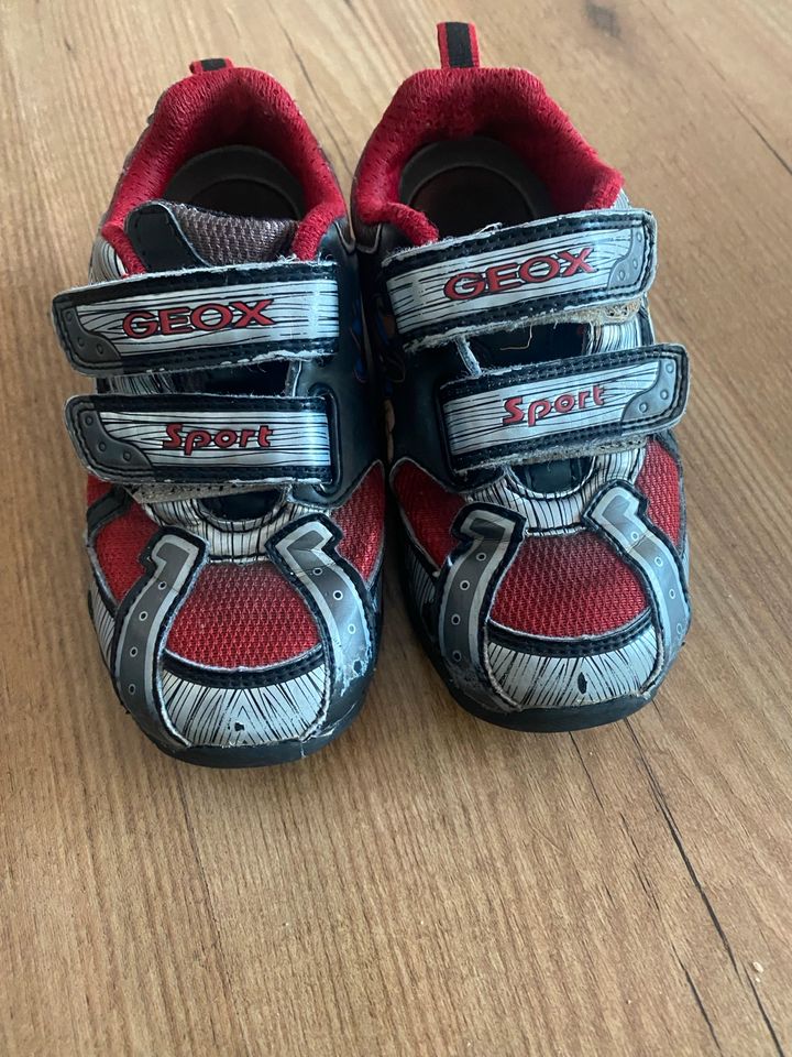 Kinderschuhe Blinkeschuh Geox Gr. 27 in Bad Bentheim