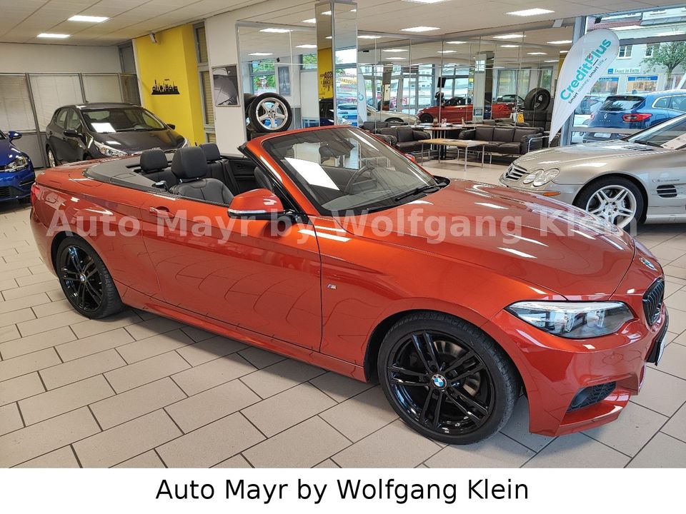 BMW 225d Cabrio M Sport*AHK*LED*SHZ*LHZ*DAB*ATM in Augsburg
