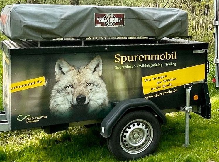 Minicamper/Camping Anhänger/Trailer mit Dachzelt/Zeltanhänger in Dresden