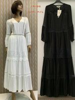 Italy Traum Maxi-Kleid Boho Off White Baumw Spitze M/L Baden-Württemberg - Kirchheim unter Teck Vorschau