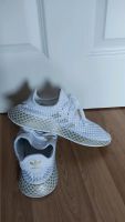 Adidas Deerupt Sneaker weiß/gold 38 Brandenburg - Blankenfelde-Mahlow Vorschau