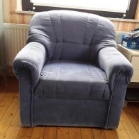 XXL schlaf Couch mit Bettkasten und Sessel, blau, robust, wie neu Rheinland-Pfalz - Wallmerod Vorschau