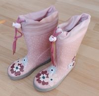 Gummistiefel mit Blumen, Größe 27 Sachsen - Plauen Vorschau