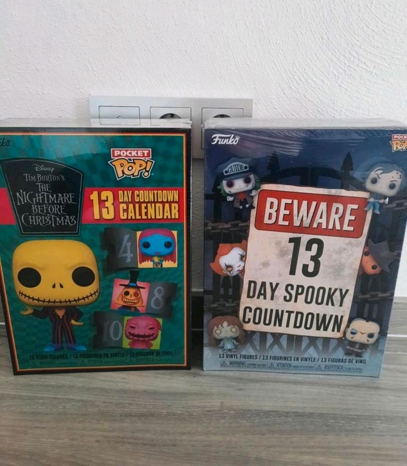 Funko Pocket Pop Kalender the nightmare before christmas, neu in Bad Endbach