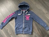 SuperDry Sweatjacke Gr.S Hoodie Kapuzenjacke blau/pink Duisburg - Walsum Vorschau