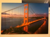 Bild, Leinwand, 120x80 cm, San Francisco, Golden Gate Bridge Niedersachsen - Buxtehude Vorschau