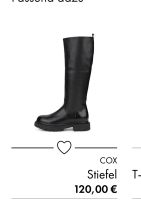 Neue Cox Stiefel aus Leder Größe 40 Hamburg-Mitte - Hamburg Altstadt Vorschau