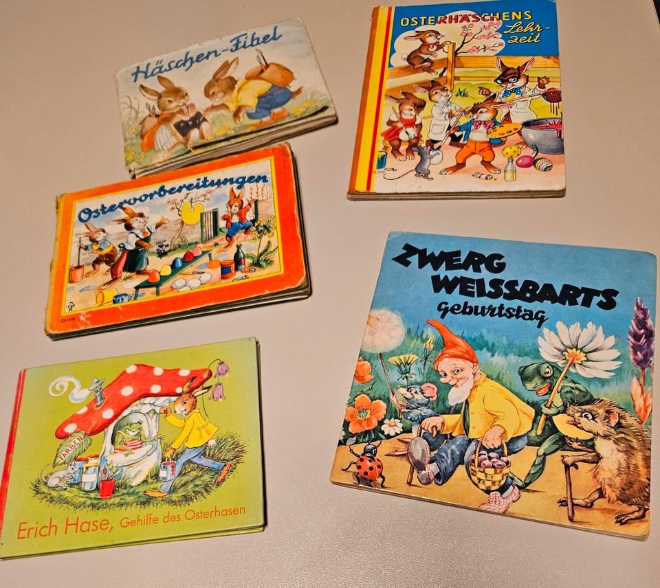 Kinderbücher Oster-Bücher alt- 5 Stück - im Set in Riesa
