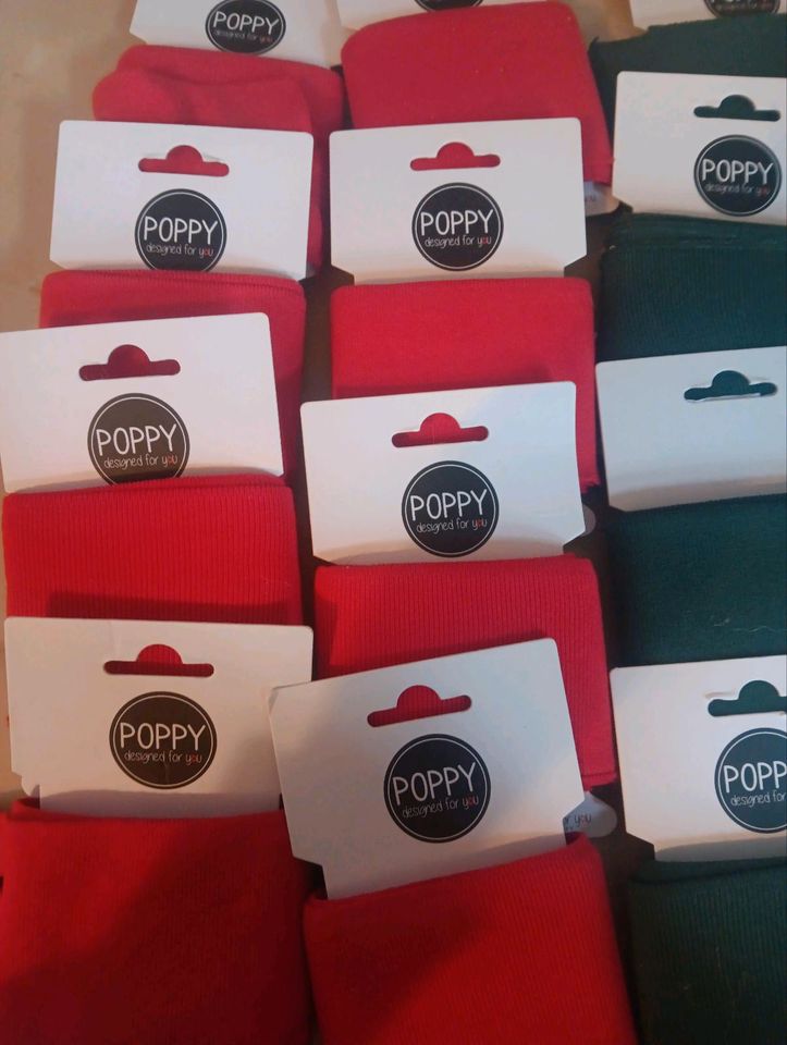 13 neue Bündchen Pakete von Poppy in Wolfenbüttel