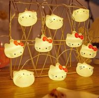 Sanrio Hello Kitty Lichterkette USB 10 Lichter 2 Meter Sachsen - Hohenstein-Ernstthal Vorschau