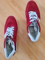 Bequemer Sport Freizeit Schuh Turnschuhe rot gr. 40 Velours Baden-Württemberg - Mössingen Vorschau