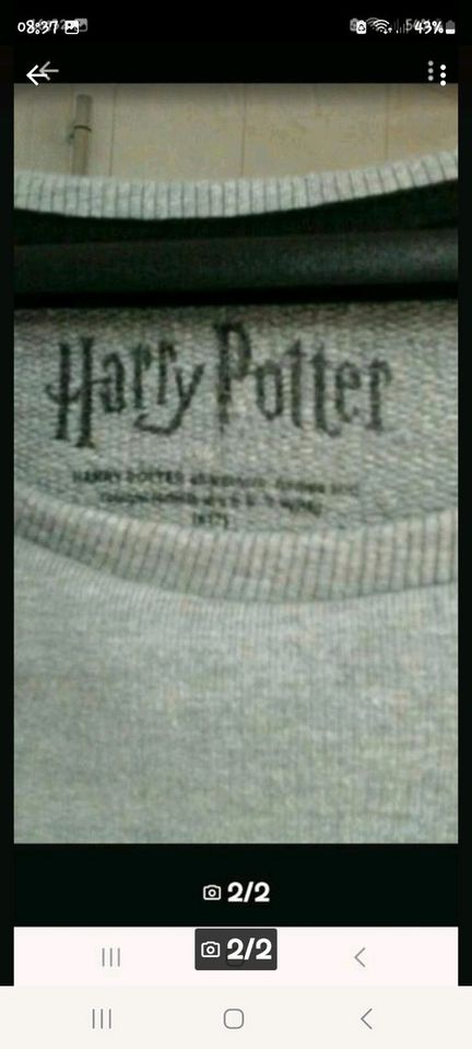 Harry Potter Seeatshirt 9 3/4 Hr.170/176 in Brunnen