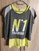 Damen Sportshirt Laufshirt lagenlook Gr L Niedersachsen - Salzgitter Vorschau
