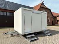 Mittlerer Toilettenwagen Toilettenanhänger 3xWC 2xUrinale Neu Niedersachsen - Osterholz-Scharmbeck Vorschau