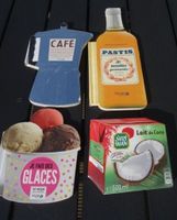 3 x Dekobuch Rezeptbuch Eiscreme Kokosmilch Kaffee Formgestanzt Hessen - Egelsbach Vorschau