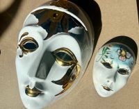 Porzellan Masken Venezianische Masken Deko groß klein Maske Bayern - Forchheim Vorschau