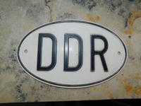 DDR Kennzeichen Länderkennzeichen Blechschild Dortmund - Brackel Vorschau