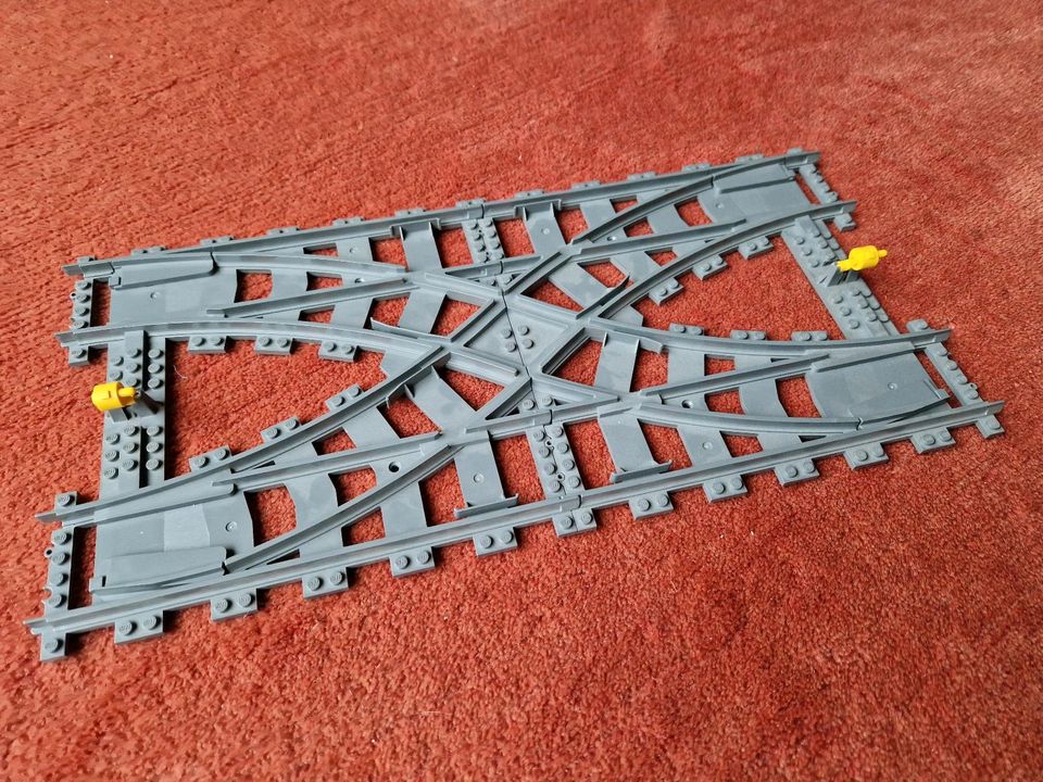 Lego City 7996 Doppelweiche Eisenbahn Zug Schienen in Kaltenkirchen