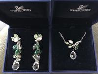 Swarovski Ohrringe Set Garland,Grün,Opal,Edelstein,Kette,Anhänger Nordrhein-Westfalen - Frechen Vorschau