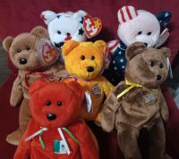 ty Beanie Babies "Celebration"+"William" +"Britannia"+"Osito"+ .. Berlin - Treptow Vorschau