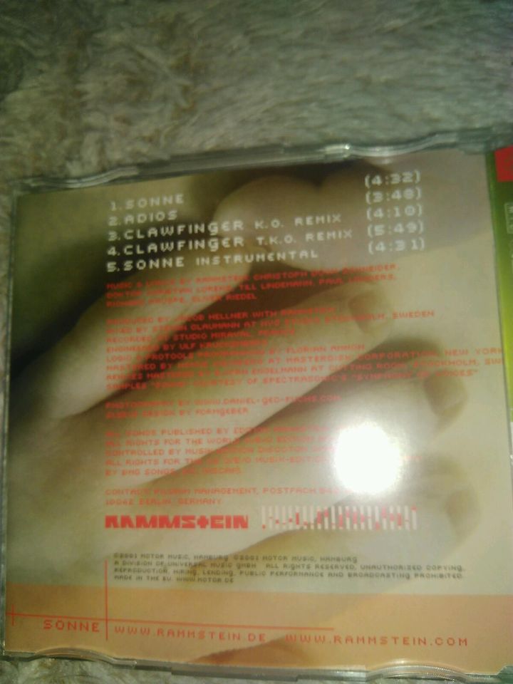 Rammstein Single Maxi CD Sammlung in Göttingen