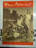 Unser Motorrad 1954, NSU Typen; Zeitschrift Baden-Württemberg - Schönaich Vorschau