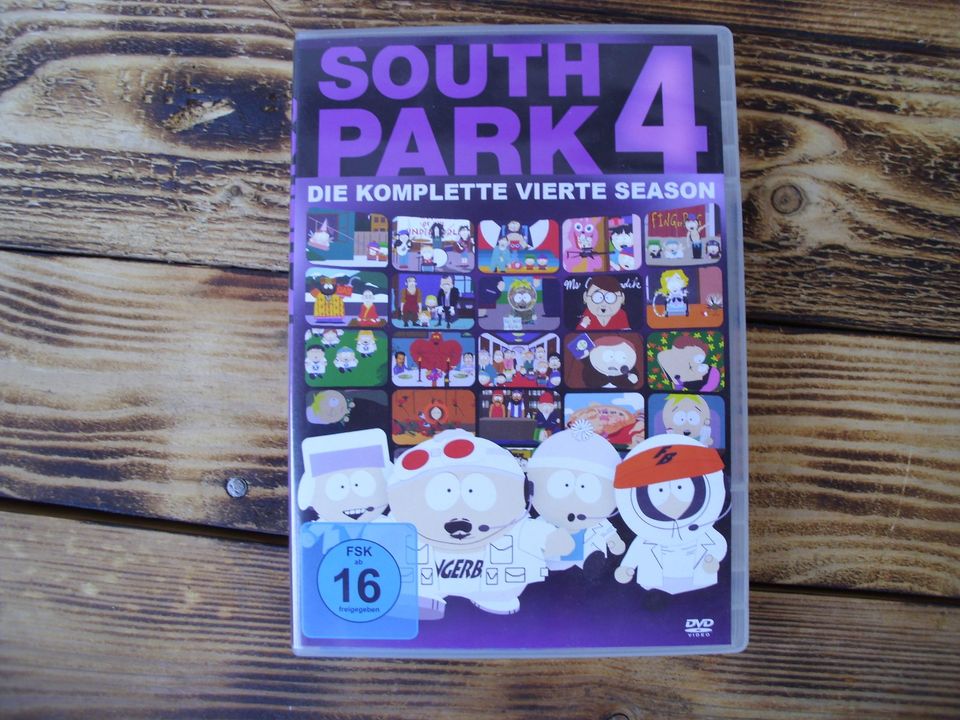South Park Comedy -  DVD - Box -  Season 1-4 in Tuntenhausen