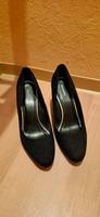 Schwarze Pumps Größe 41 Sachsen - Frohburg Vorschau