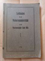 Leitfaden für den Motorenunterricht - Marineschule Kiel Wik, 1936 Kiel - Pries-Friedrichsort Vorschau