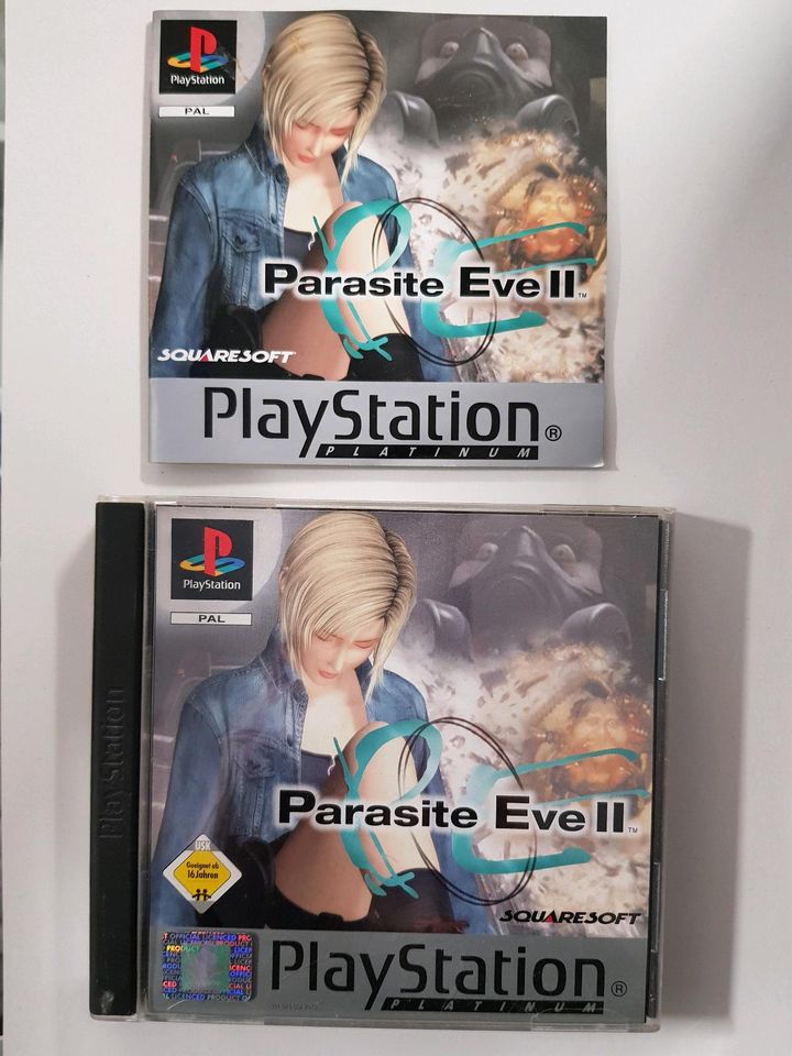 Ps1 Parasite Eve 2 in OVP mit Beschreibung in Rudolstadt